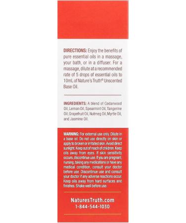 Nature's Truth Essential Oil Happiness 0.51 Fluid Ounce (6 Pack) - Buy Online on GoSupps.com