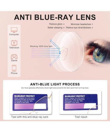 Shop Okh Blue Light Filter Cat Eye Glasses for Women - Anti-Glare Metal Frames with Bling Decoration - Perfect for Gaming & Reading in Gold/Kahki - Buy Online on GoSupps.com