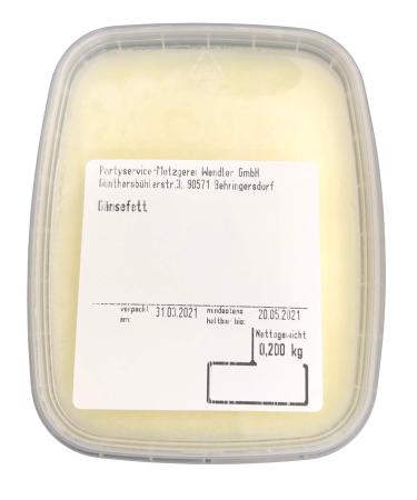 Homemade goose fat/goose lard (200gr) 200.0 grams