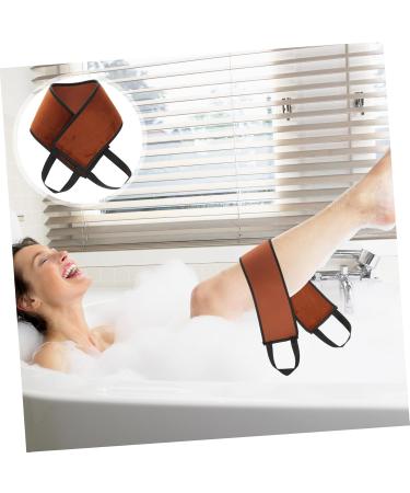 Buy Angoily Sunscreen Rubbing Strap Body Towel & Back Applicator Mitt | Long Shower Towel & Loofah Sponge - Perfect for Self Tan & Moisturizing - Buy Online on GoSupps.com