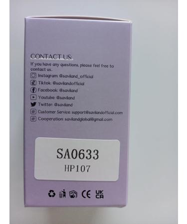 Buy Saviland Mini UV Nail Lamp - Portable Travel Gel Nail Dryer for Beginners & Salons | Small Efficient & Easy to Use! - Buy Online on GoSupps.com