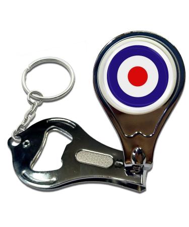 BadgeBeast.co.uk MOD - Key Ring Bottle Opener and Nail Clipper