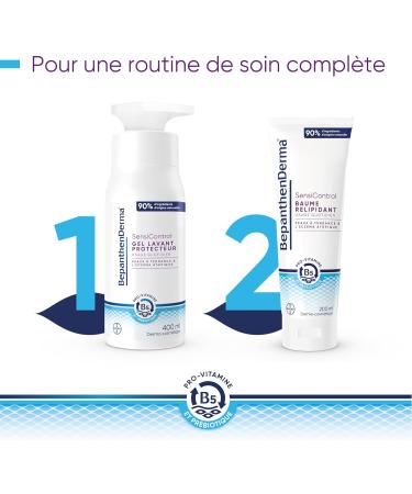 BepanthenDerma Sensicontrol Lipid-Replenishing Balm - Dermo-cosmetic - Skin prone to atopic eczema - Anti-itching - Body and face - Infant Child Adult - 200ml - Buy Online on GoSupps.com