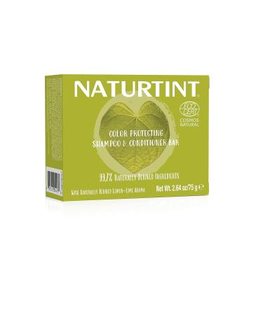 Naturtint Volumizing Shampoo & Conditioner Bars - Eco-Friendly (Lemon Lime) | Color Protecting - Buy Online on GoSupps.com