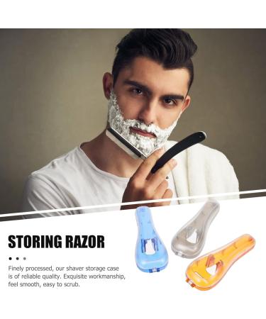 3-Piece Box Razor Storage & Protector Case | Travel-Safe Shaving Solutions for Men - Buy Online on GoSupps.com