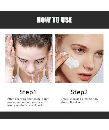 Hyaluronic Acid Moisturiser 60g - Face Moisturiser Cream - Body Moisturiser for Dry Skin - Skin Care Face Cream for Women - Moisturizing Soothing Anti Wrinkle Anti Aging Day & Night Cream - Buy Online on GoSupps.com