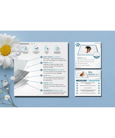 Large Waterproof Disposable Bed Pads for Babies & Toddlers - Incontinence & Baby Changing Mat for All Night Dryness - Buy Online on GoSupps.com