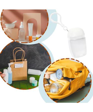 Travel Dispenser Bottle - 30ml Portable Refillable Leakproof Dispenser Bottle - High Transparency Empty Refillable Containers for Shampoo Hand Wash Cleansing Lotion Toner Body Wash - Buy Online on GoSupps.com