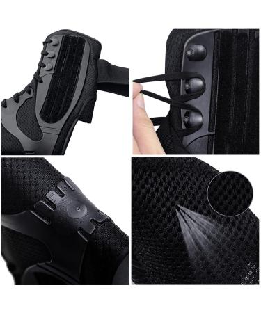 Kuangmi Ankle Bandage with Side Support & Adjustable Belt - Size L (42-44) - Starch Protection for Injuries | International Shipping - Buy Online on GoSupps.com