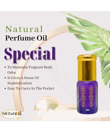 bonballoon Natural Perfume Attar Arabic Perfumes Musk Arab Oriental Scent Oil (0.10 oz / 3 ml) Musk 0.1 Fl Oz (Pack of 1) - Buy Online on GoSupps.com