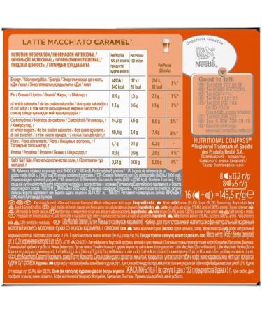 DOLCE GUSTO - Latte Macchiato Caramel Type Capsules 145G - Pack of 3 - Buy Online on GoSupps.com