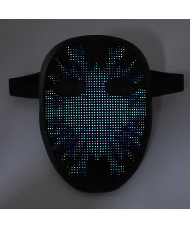 Buy Marhynchus LED Transforming Face Cover - Gesture Sensing Customizable Display 45 Dynamic & 70 Static Patterns - International Shipping Available - Buy Online on GoSupps.com