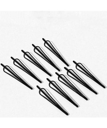 12 Pcs Vintage Black Bobby Pins - Mini Fashion BB Clips for Women and Girls | Invisible Bangs Clip for Decorative Wedding Headwear - Buy Online on GoSupps.com
