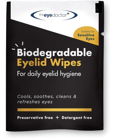Eye Doctor Eyelid Wipes 260x - Gentle Single-Use Wipes for Sensitive Eyes, Dry Eyes, Blepharitis & MGD - Preservative-Free and Biodegradable - 260 Count - Buy Online on GoSupps.com