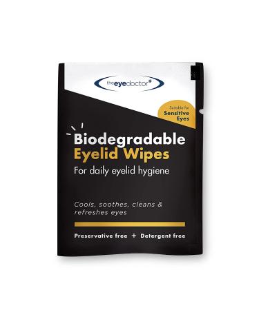 Eye Doctor Eyelid Wipes - 40 Single Use Lid Wipes for Sensitive Eyes - Detergent & Preservative Free - 40 Count - Buy Online on GoSupps.com