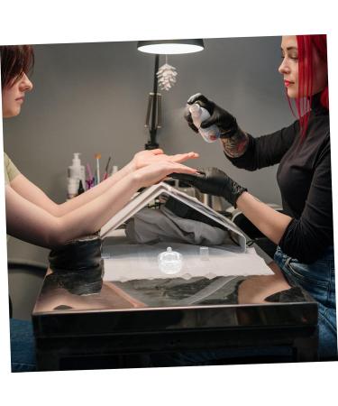 Zerodeko Wedding Decor Manicure Nail Dish Cup Nail Dish Cups with Lids Dish for Acrylic Nails Manicure Nail Cup Nail Cups Nail Art Accessories Heart-shaped Food Jar Glass - Buy Online on GoSupps.com