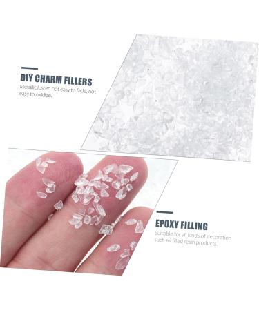 Perles de Verre Irr guli res pour Nail Art 200 G Remplissage poxy Soi-m me Transparent D coration Manucure DIY Accessoires - Buy Online on GoSupps.com