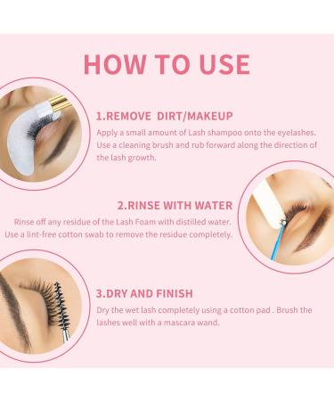 Buy Eyelash Serum & Shampoo Set - Safe & Effective Formula for Longer Lashes | 160ml Eyelash Cleaner with Brush & Mascara Rod - International Shipping Available - Buy Online on GoSupps.com