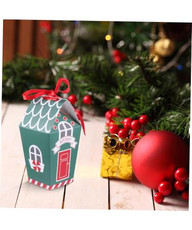 ifundom 10pcs Nougat Box Containers for Food Cookies Party Favors Paper Candy Bags Ornament Biscuit 19.5x9.5x7cm Green - Buy Online on GoSupps.com
