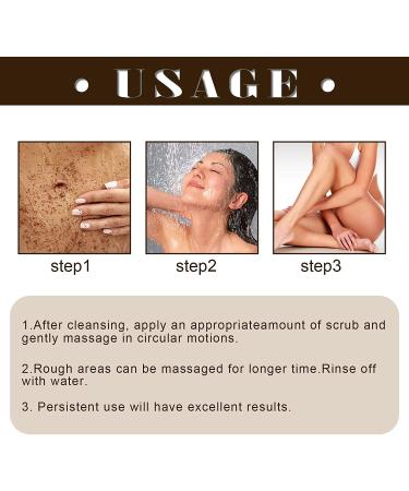Gommage pour le corps r g n rant du caf exfoliant pour le corps la caf ine am liore la m lanine claircit et rajeunit la peau 50 g - Buy Online on GoSupps.com