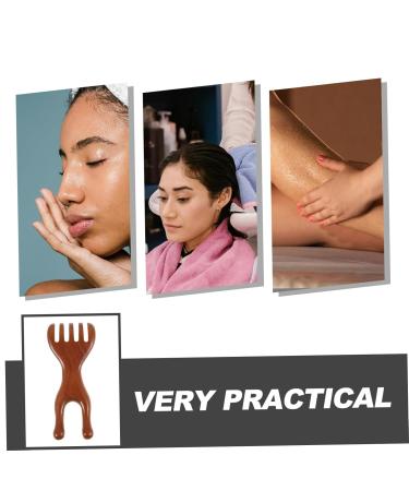 Portable Wooden Scalp Massage Comb - Bcoath No Static Hair Comb for Men | Premium Ridge Design for Ultimate Relaxation - Buy Online on GoSupps.com