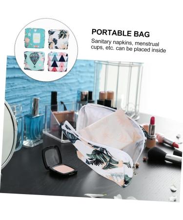 Lurrose 12-Piece Storage Bag for Women | Bandages Tampons & Money Exchange | High Capacity Travel Cosmetic Bag for Teens - Buy Online on GoSupps.com