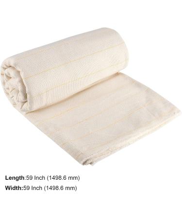 PINGEUI 2 Pieces 59x59 Inch Tufting Cloth with Marked Lines - Large Size Punch Needle Monk's Cloth for Embroidery & DIY Craft - Buy Online on GoSupps.com