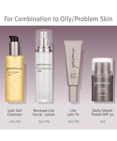 Epionce 4-Step Anti-Aging Routine with Cleanser Moisturizer Face Mask & Tinted SPF - Buy Online on GoSupps.com