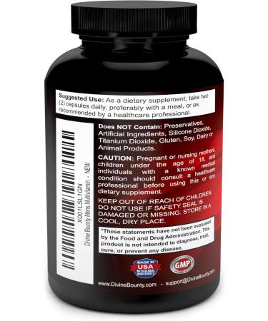 Mens Multivitamin Daily Multivitamin for Men with Vitamin A C D E K B Complex Calcium Magnesium Selenium Zinc Plus Heart Brain Immune and Men's Multivitamins 90 Vegetarian Capsules - Buy Online on GoSupps.com