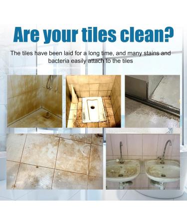 Dodorado Grout Cleaner Powerful Tile Floor and Shower Cleaning Liquid Tile Grout Cleaner Sprayer Heavy Duty Spray Stubborn Stain Cleaner Stubborn Stains Cleaner Quickly Removes Dirt (1Pcs) - Buy Online on GoSupps.com