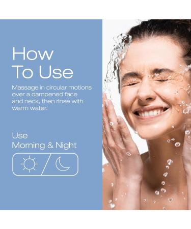 CleanSkin Brightening Cleanser - Milky Gel Facial Wash for Exfoliating Hydrating & Deep Cleansing (6.7 Oz) | Paraben Free International Shipping Available - Buy Online on GoSupps.com