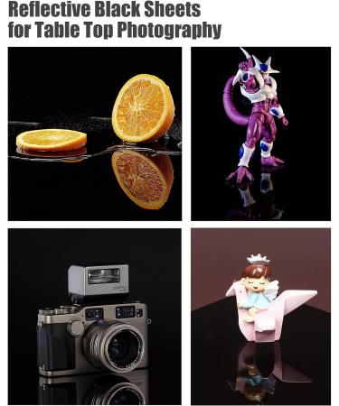 HWBB Acrylic Sheet Smooth 2-Sided Reflective Backdrop Boards  Black Acrylic Panel for Photography Shooting  Shatterproof Solid Plexi Glass  Easy to Cut (Color : 10mm Thick  Size : 60x60cm/24x24'') 60x60cm/24x24'' 10mm Thick - Buy Online on GoSupps.com