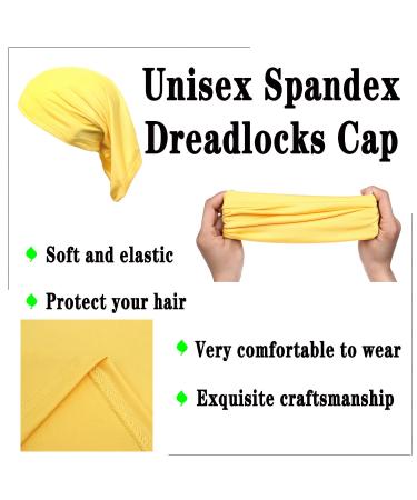 Leeven 12-Piece Loc Tube for Dreadlocks - Elastic Braids Cap for Women and Men - Sleep Cap - Various Colors Available - Buy Online on GoSupps.com