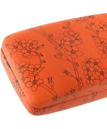 Paule & Knopf Forget-Me-Not Glasses Case with Metal Hinge - Stylish & Durable - 5 Colors Available Including Orange - Shop Internationally! - Buy Online on GoSupps.com
