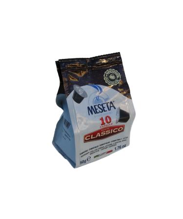 Nespresso Compatible 40 Classico Meseta Capsules This is The Blend for Those Who Love Italian Espresso. (15 40) 15.0 ounces 40