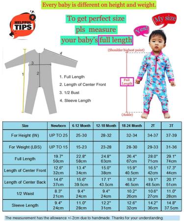 Baby Toddler Boy Swimsuit UPF 50+ Sun Protection Rash Guard Swimwear | Pink Fish Scales | 0-3 Years | 6-12 Months with Crotch Zipper - Buy Online on GoSupps.com