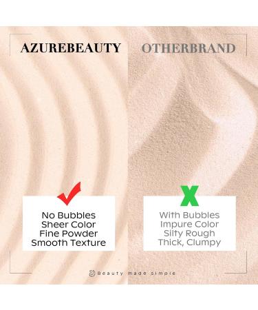 AZUREBEAUTY Nude Shimmer Dip Powder 2Oz - Neutral Dipping Powder for French Nail Art | Salon & DIY Manicure Gift - Buy Online on GoSupps.com