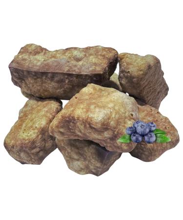 Himalayan Yak Puff Bars (1 LB Bag) - Yak Cheese Dog Chews - Natural Microwaved Crunchy Puff Treats - Protein Rich Yak Milk Puffy Treats - Dog Chew Treat All Natural (Large Blueberry) Blueberry 89.6 g (Pack of 5)