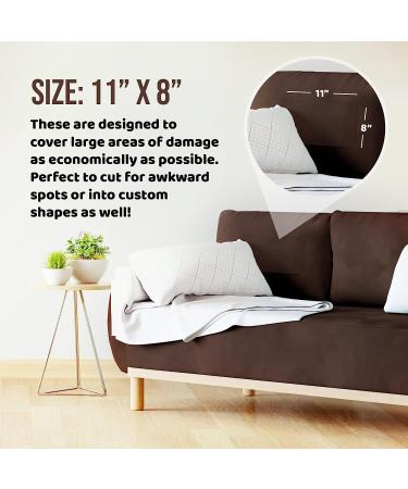 MastaPlasta Instant Upholstery Quality Self-Adhesive Repair Patch. XL Size. Brown Suede 11in x 8in / 28cm x 20cm. Easily Fix Sofas  Car Seats  Bags & More. Perfect for Most velvets! - Buy Online on GoSupps.com