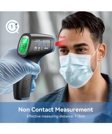 LPOW Contactless Digital Infrared Thermometer for Babies & Adults - Precision Fever Alarm & Fast Measurement - Buy Online on GoSupps.com