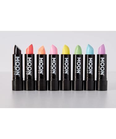 Moon Glow Neon UV Lipstick - 16 Bright Pastel Colors | Glows Under UV Light | International Shipping - Buy Online on GoSupps.com