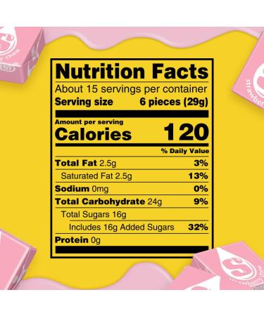 STARBURST All Pink Fruit Chews Chewy Candy Bulk Pack - 15.6oz Sharing Size, Pack of 6 - Buy Online on GoSupps.com