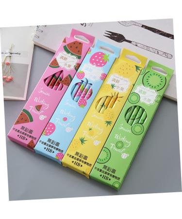 MAGICLULU 48pcs Lead Pencils School Supplies Fruit Pencil Student Pencil Eraser Cartoon Pupils - Buy Online on GoSupps.com