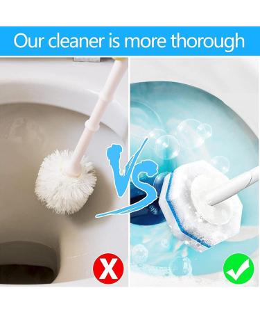 30pcs Toilet Wand Refills For Toilet Bowl Brush Toilet Bowl Cleaner Refills Toilet Wand Refills Sponges Scrub Heads For Bathroom Toilet Brush Accessories Supplies Kit - Buy Online on GoSupps.com