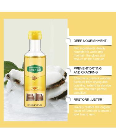 Natural Extracts Wood Care Polish 125ml Pecan Oil Wood Polish for Enhanced Furniture Beauty for Tables Chairs Cabinets 2 Sets - Buy Online on GoSupps.com