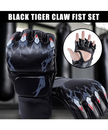 Buy MMA & Boxing Gloves for Men & Women - Sparring Training & Hand Protection for Kickboxing Muay Thai Karate UFC (Black) - Buy Online on GoSupps.com
