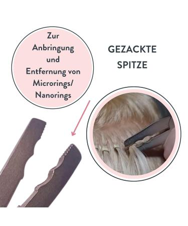 Hair2Heart Microring Extensions Pliers - Yellow Hair Extensions Attachment & Removal Tool - Buy Online on GoSupps.com