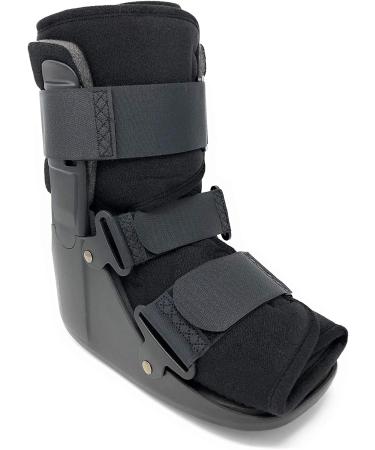 Superior Braces Low Top Non-Air Medical Walker Boot for Ankle & Foot Injuries - Black (Small) - Buy Online on GoSupps.com