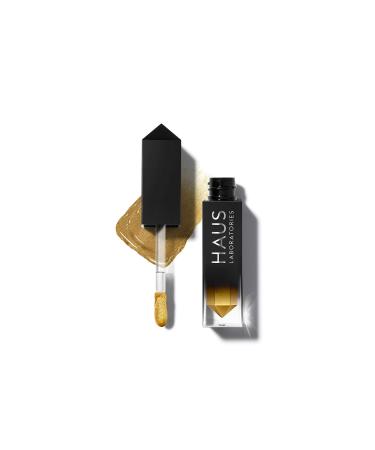 HAUS LABORATORIES By Lady Gaga: GLAM ATTACK LIQUID EYESHADOW | Pigmented Liquid Eyeshadow Available in 13 Shimmer & 4 Metallic Colors, Long Lasting & Blendable Eye Makeup, Vegan & Cruelty-Free SHIMMER 07 - Legend - Buy Online on GoSupps.com