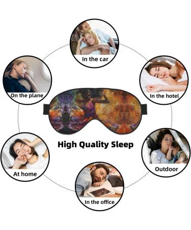 Dance with Music Soft Sleep Eye Mask Female Breathable Eye Patch Perfect for Travel and Relaxation - Buy Online on GoSupps.com